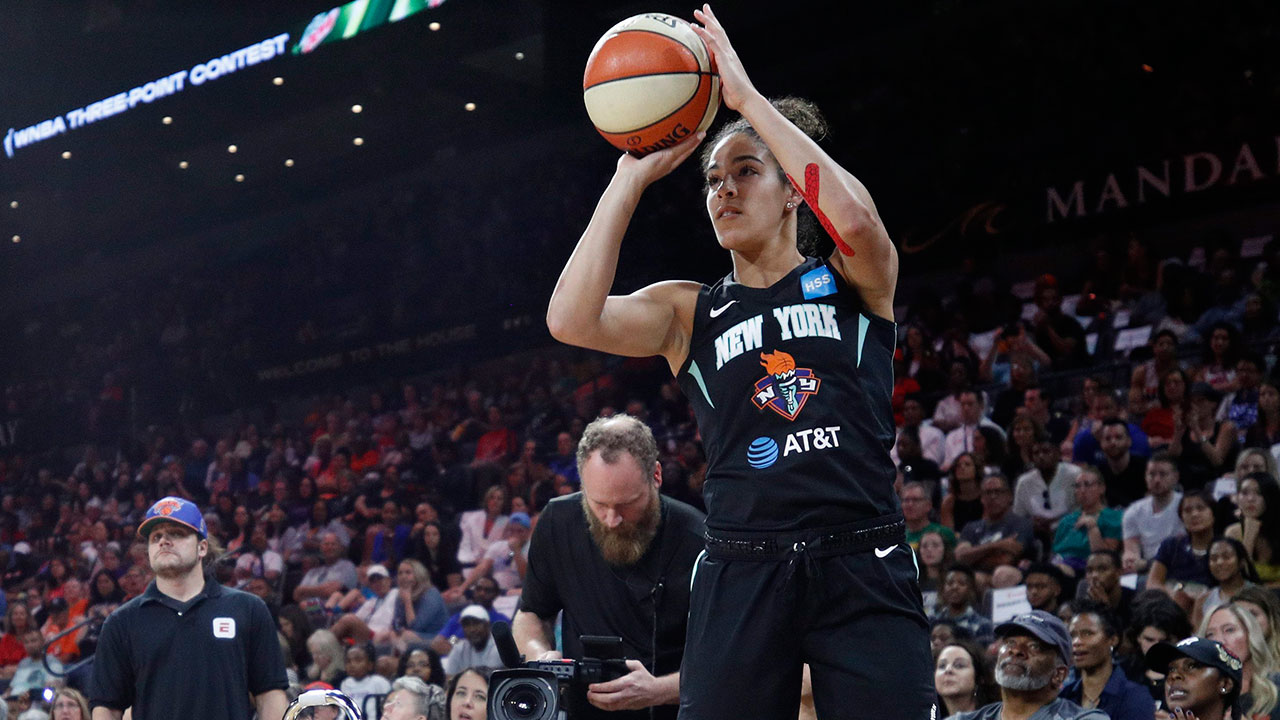 New-York-Liberty's-Kia-Nurse-shoots-at-the-three-point-contest-during-the-WNBA-All-Star-festivities