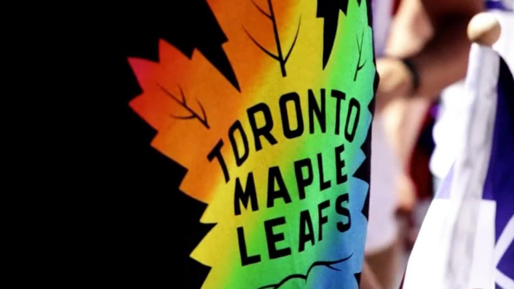 Maple Leafs March in Toronto Pride Parade - The Hockey News Toronto Maple  Leafs News, Analysis and More