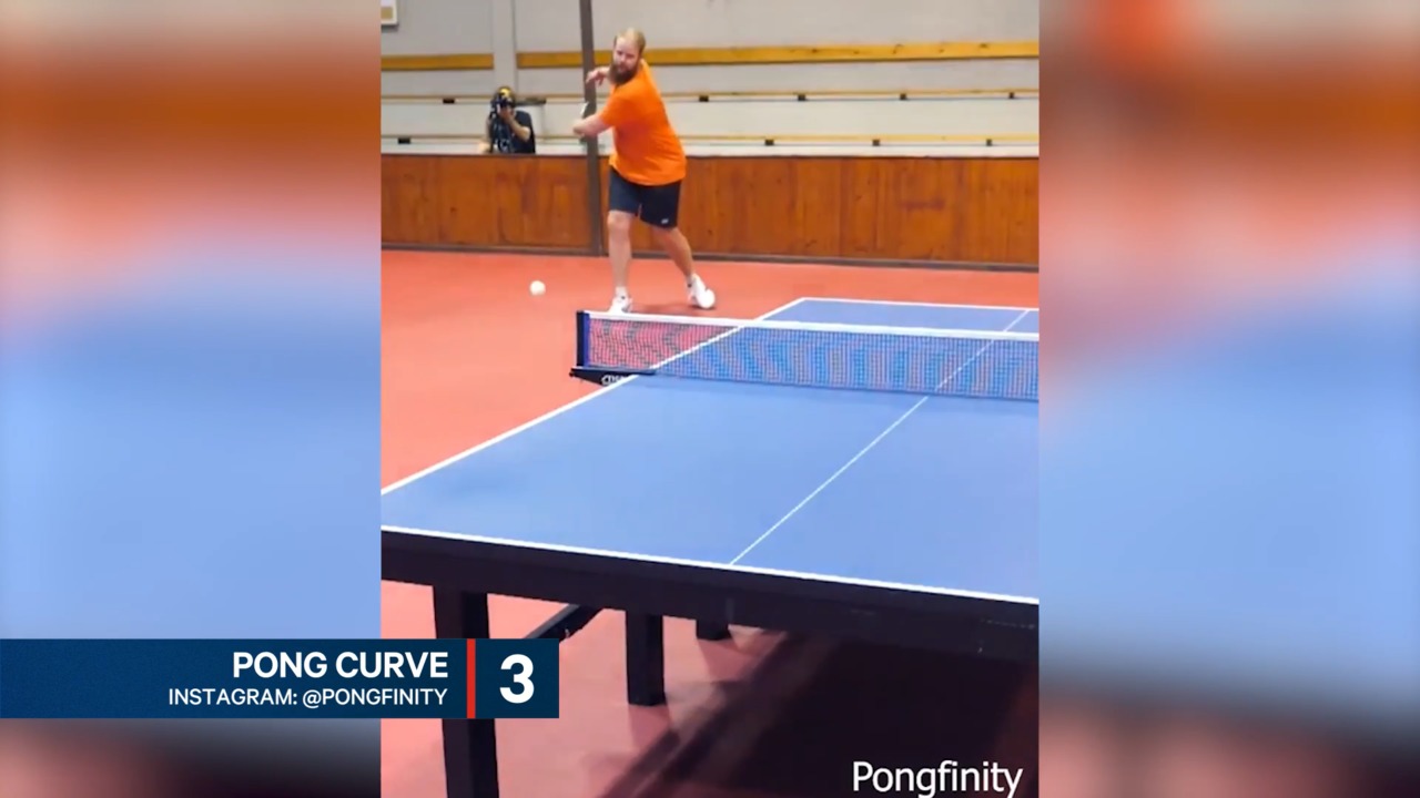 Ping Pong game Offer Player with Racket Online Instagram Post