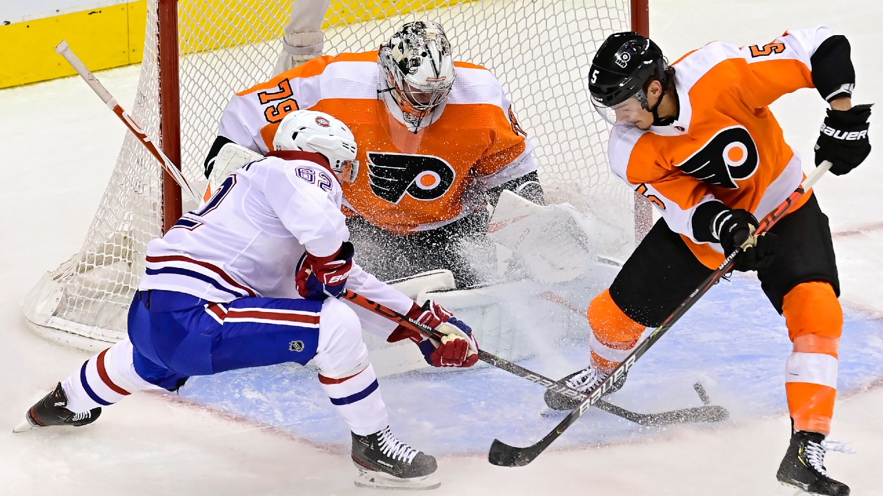 Canadiens show they can hang with Flyers, despite 
