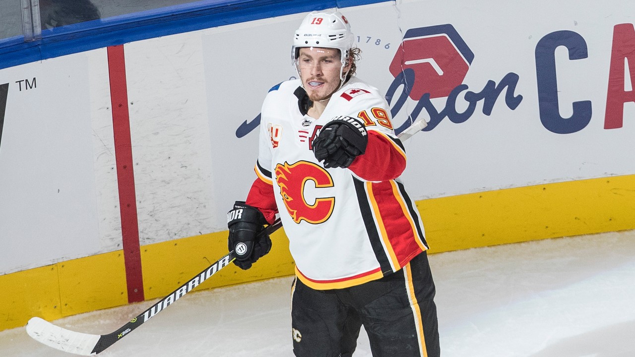 Flames retake series lead with big win over Jets -