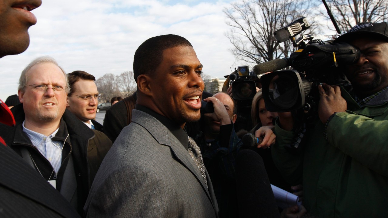 The Washington Football Team on Monday hired Jason Wright as team president, making him the first Black person to hold that position in NFL history. (Alex Brandon/AP)