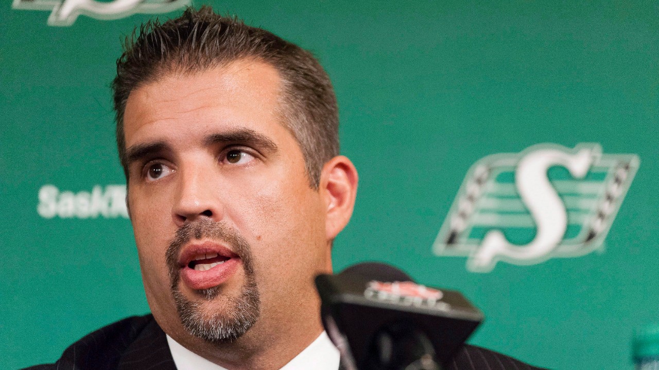 Saskatchewan Roughriders general manager Jeremy O'Day. (Michael Bell/CP)