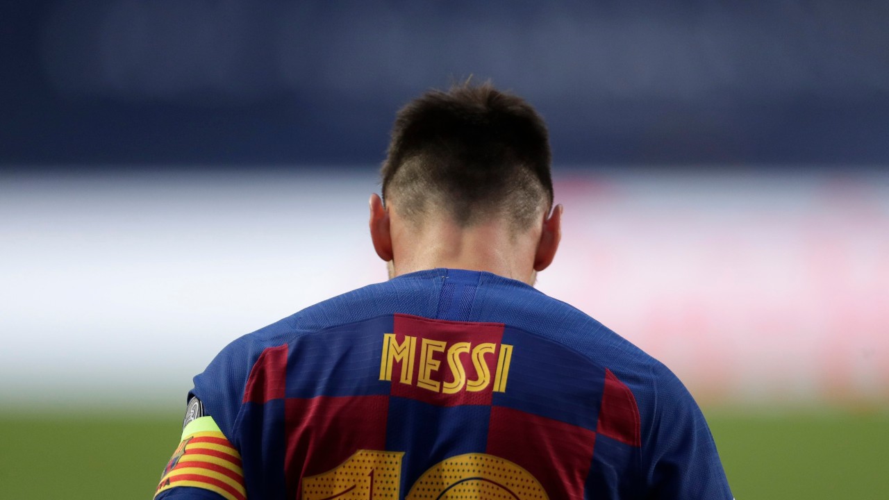 Barcelona's Lionel Messi. (Manu Fernandez/Pool, AP)