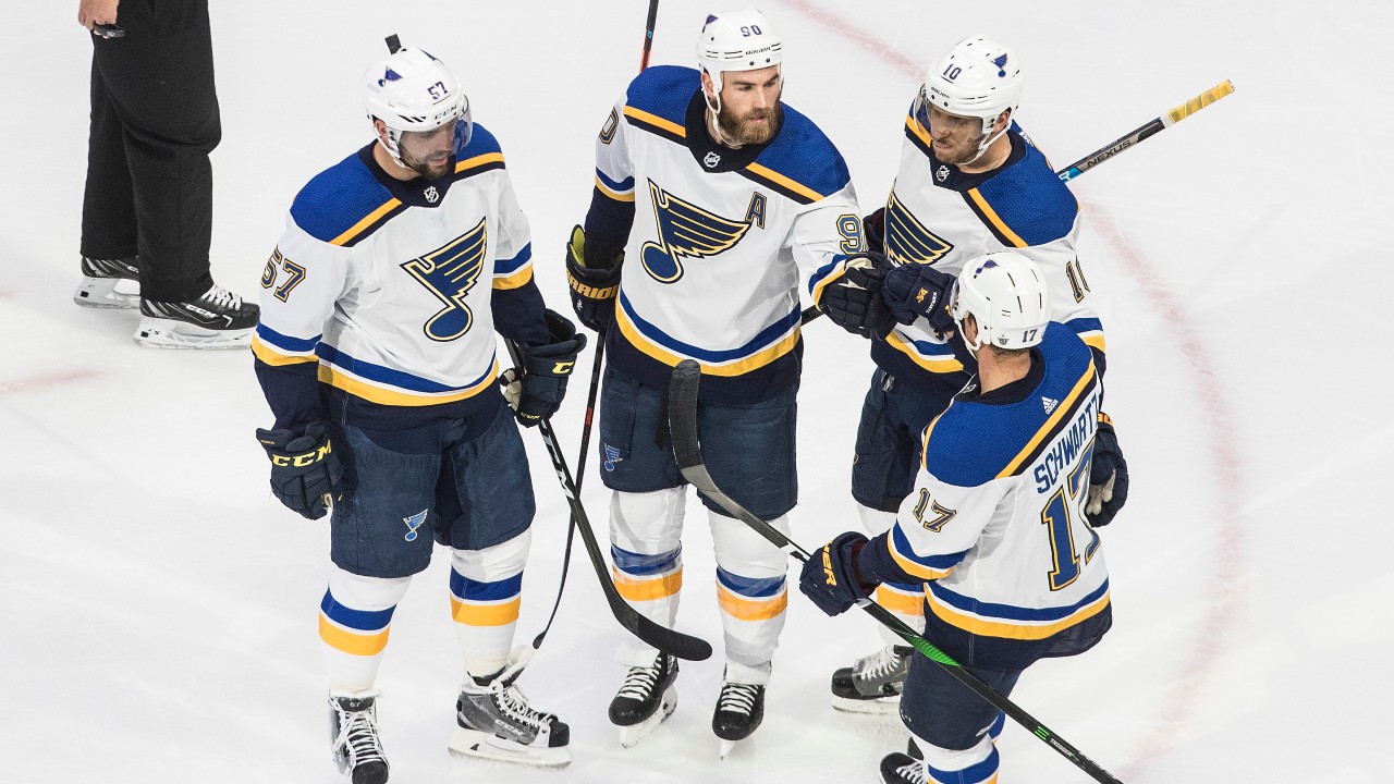 O'Reilly scores twice as Blues beat Canucks to tie