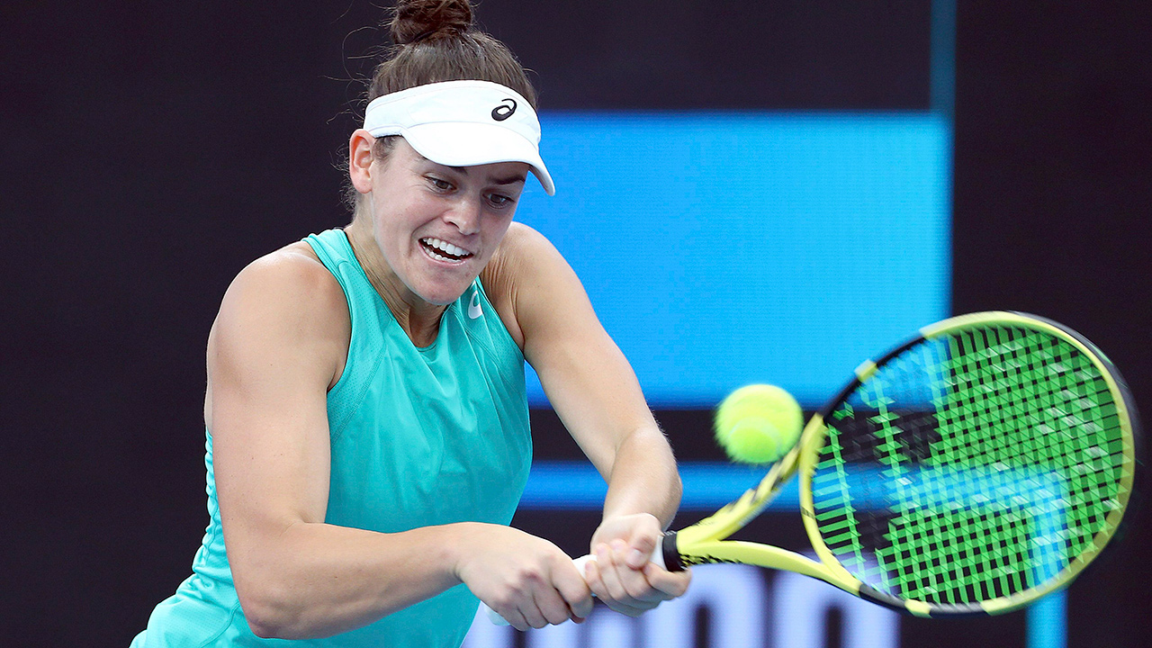 Jennifer Brady. (Tertius Pickard/AP)