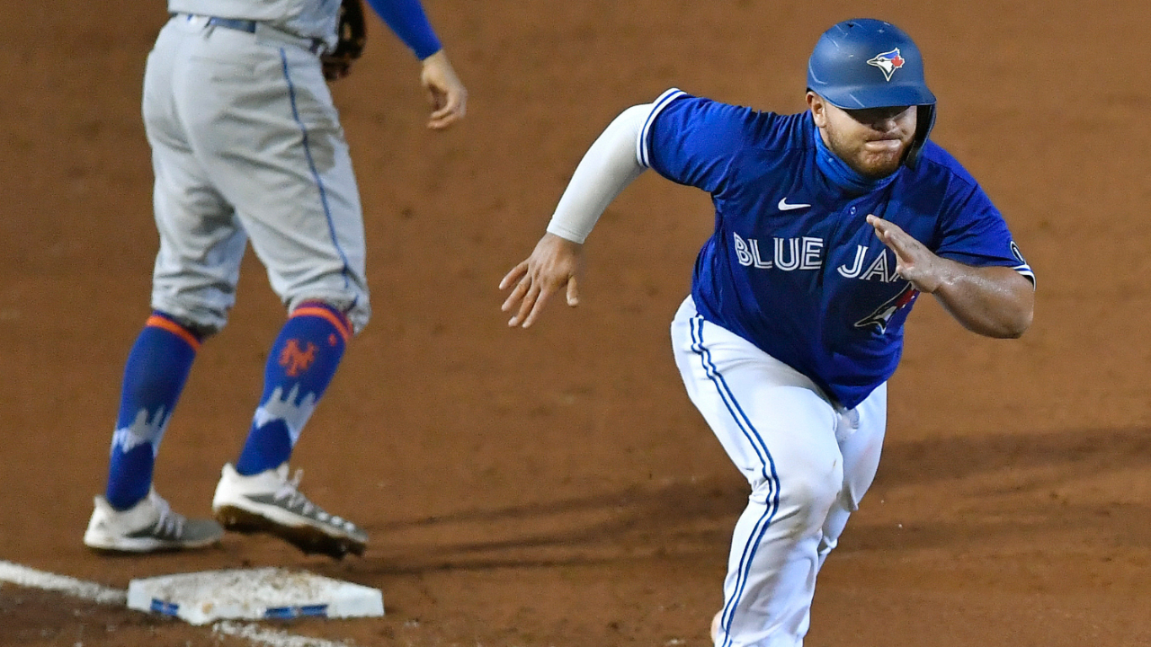 Toronto Blue Jays Travis Shaw Blue Alternate 2020 Alternate Jersey