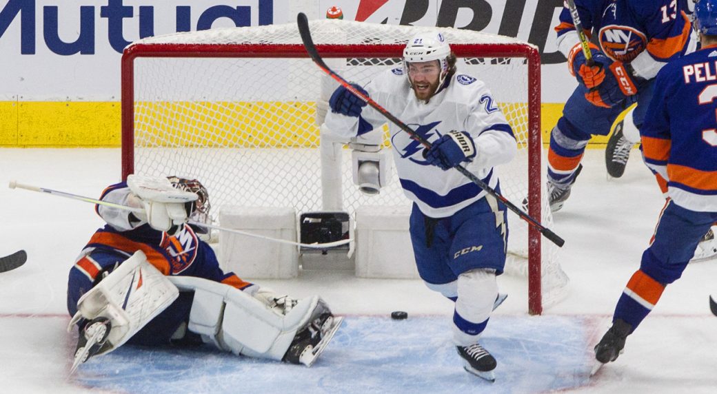 The Lightning are one game away from the Stanley Cup Final after a 4-1 win over Isles