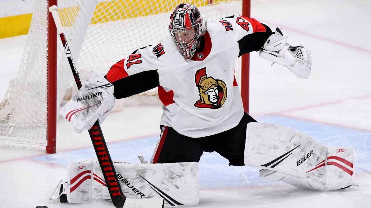 Ottawa Senators - #Sens goaltender Craig Anderson has been named a