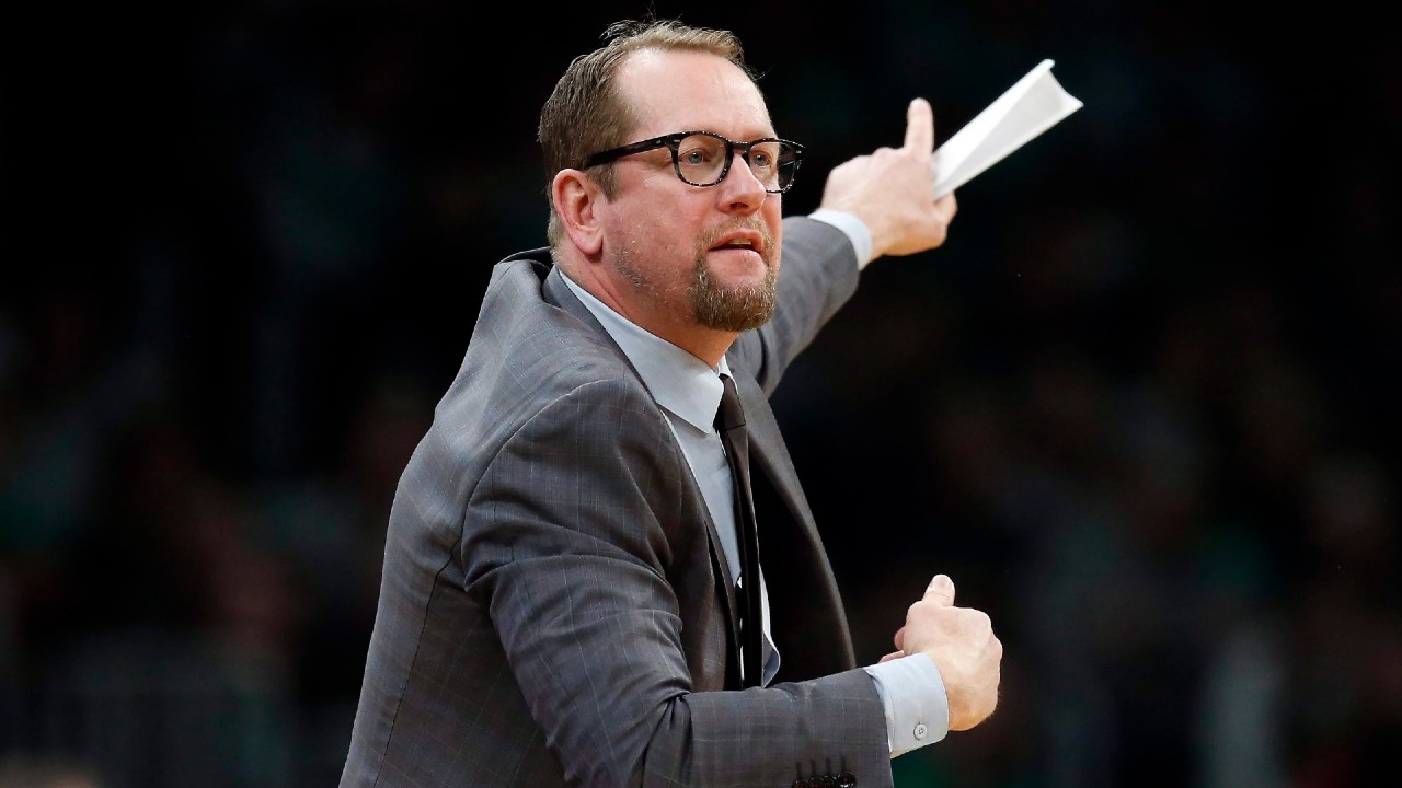 Toronto Raptors head coach Nick Nurse. (Michael Dwyer/AP)