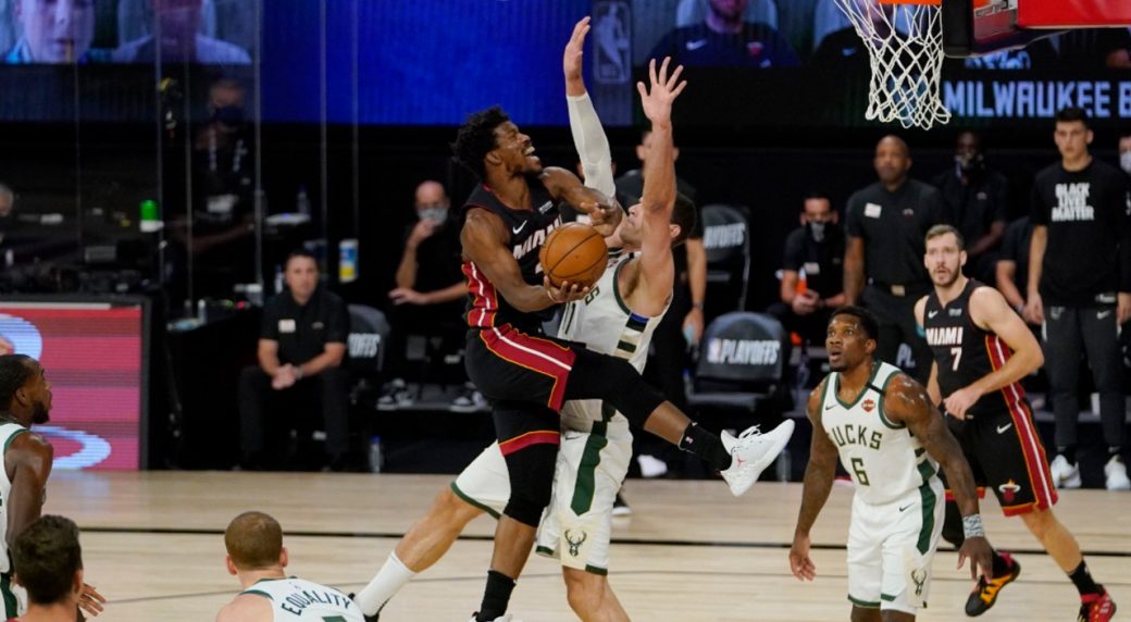 Heat Eliminate Antetokounmpo Less Bucks With Game 5 Win Sportsnet Ca