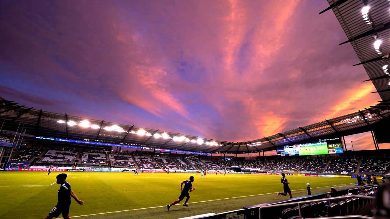 The MLS game on Sunday between the Colorado Rapids and Sporting Kansas City has been postponed because of the coronavirus. (Charlie Riedel/AP)