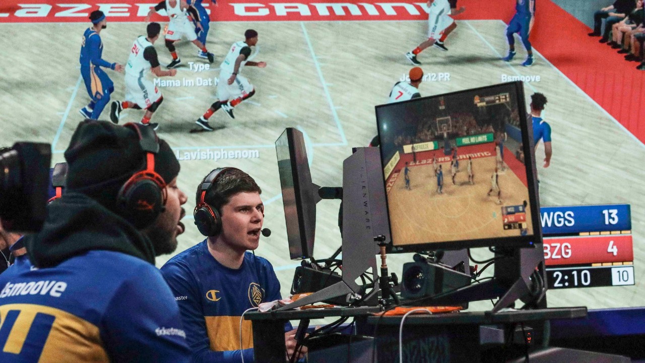The NBA 2K League is widening its esports talent net with a series of pro-am tournaments and a combine ahead of its fourth season in 2021. (Bebeto Matthews/AP)