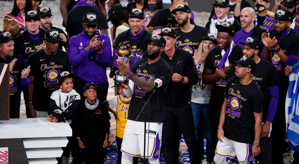 Lakers Win Nba Championship After Cruising Past Heat In Game 6