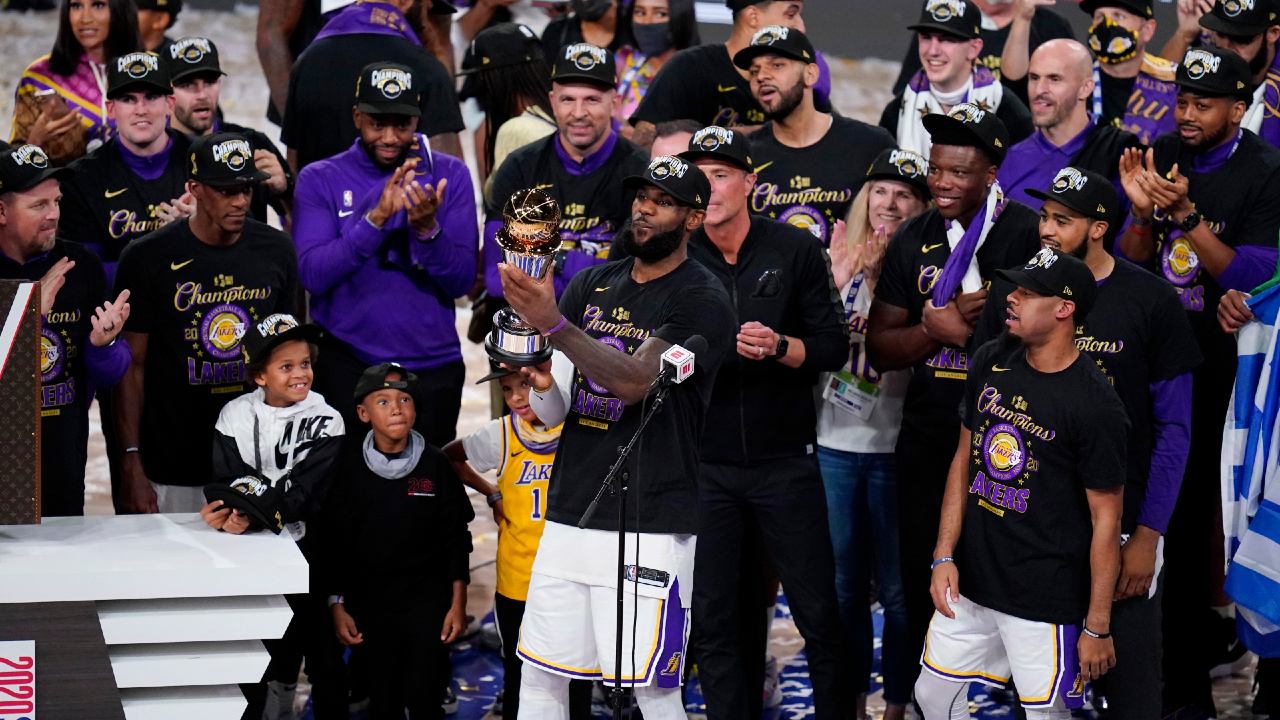 Lakers Win Nba Championship After Cruising Past Heat In Game 6