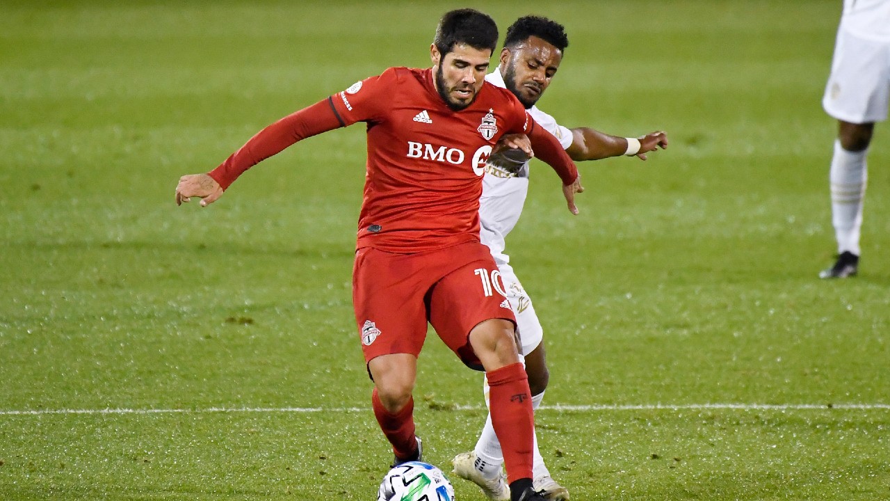 Toronto FC's Alejandro Pozuelo. (Jessica Hill/AP)