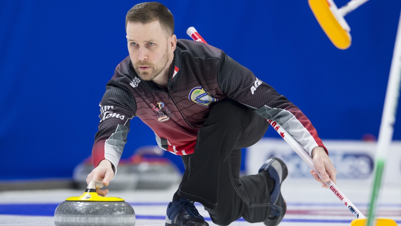 Brad Gushue. (Jonathan Hayward/CP)