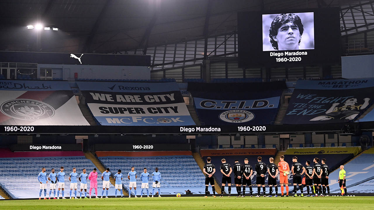 Across Globe Game Day Tributes To Diego Maradona