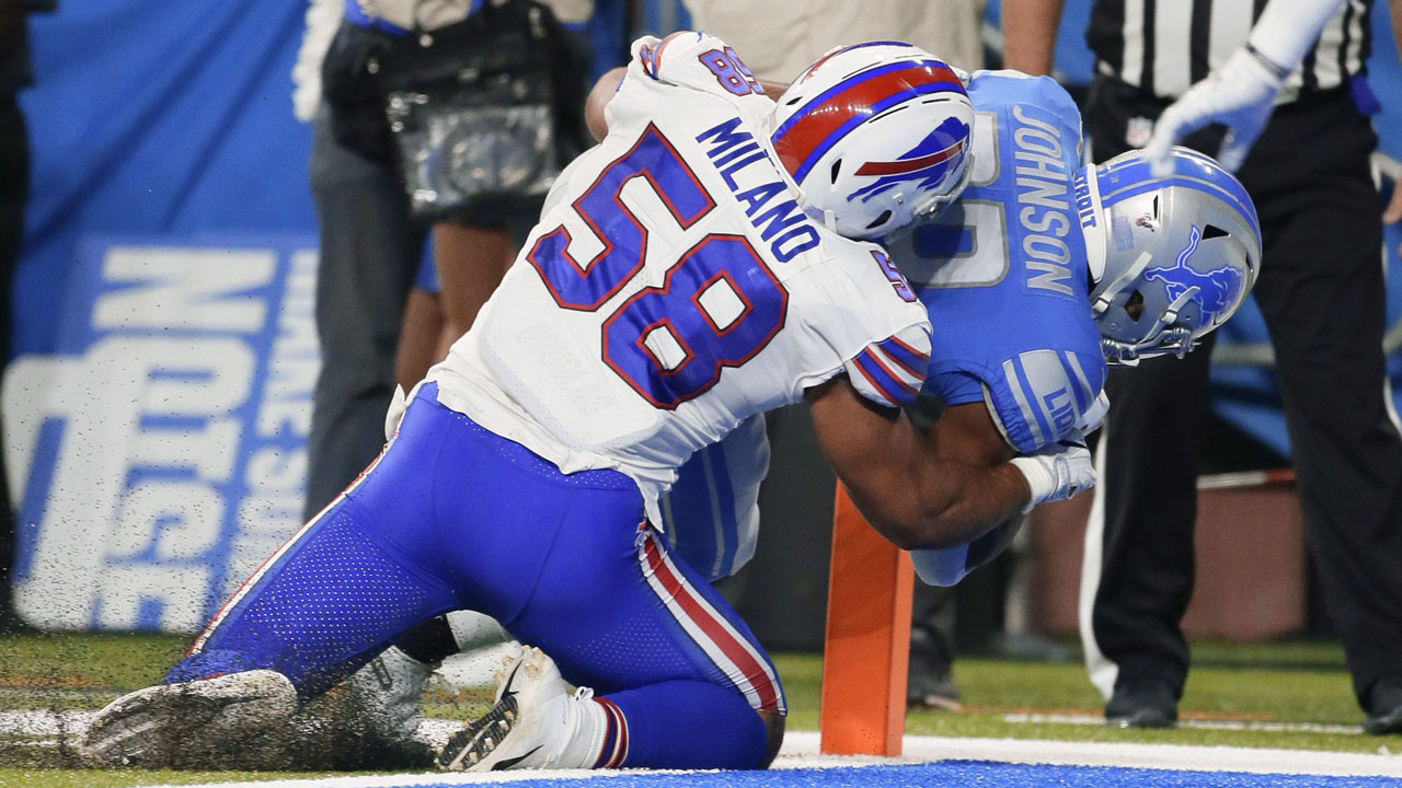 Bills linebackers Milano, Dodson cleared to practice off IR