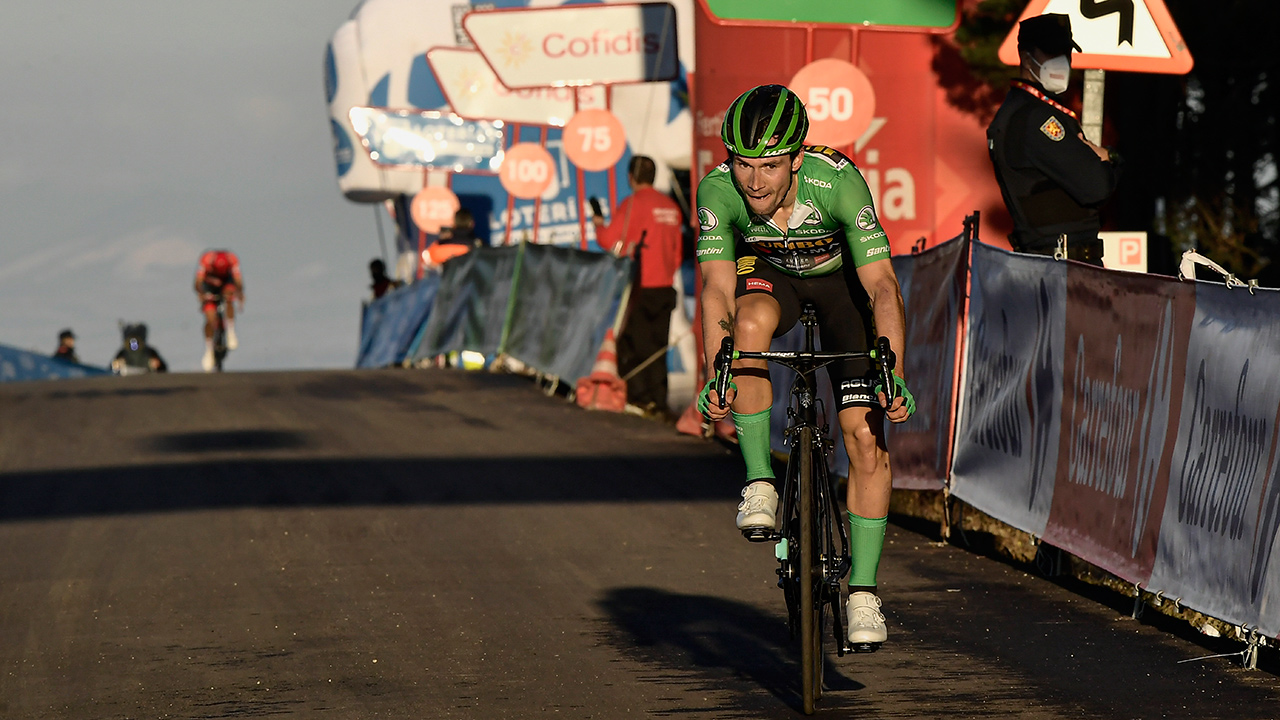 Primoz Roglic. (Alvaro Barrientos/AP)