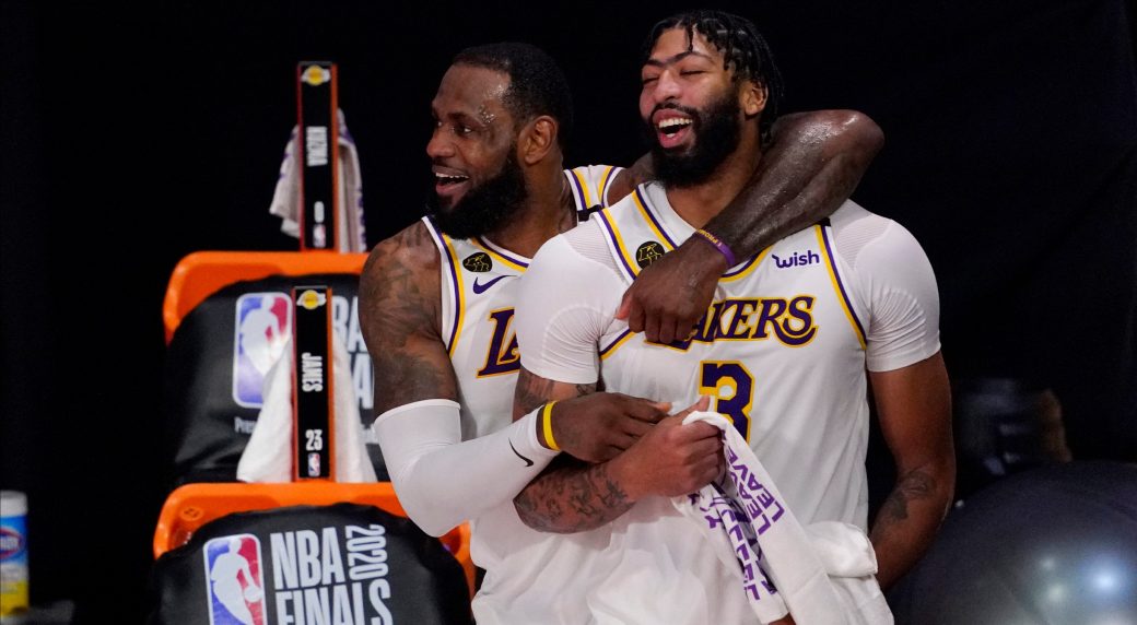 Healthy and happy: LeBron James, Anthony Davis lead Lakers back to  conference finals – KGET 17