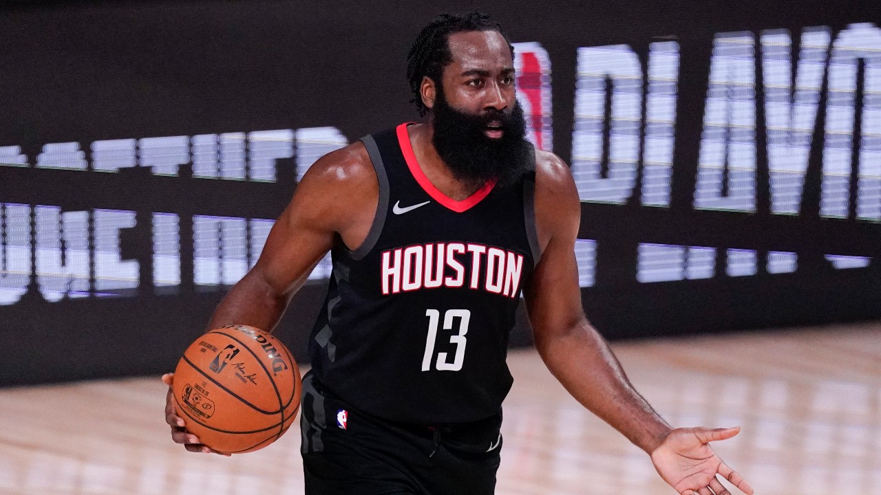 Houston Rockets star James Harden. (Mark J. Terrill/AP)