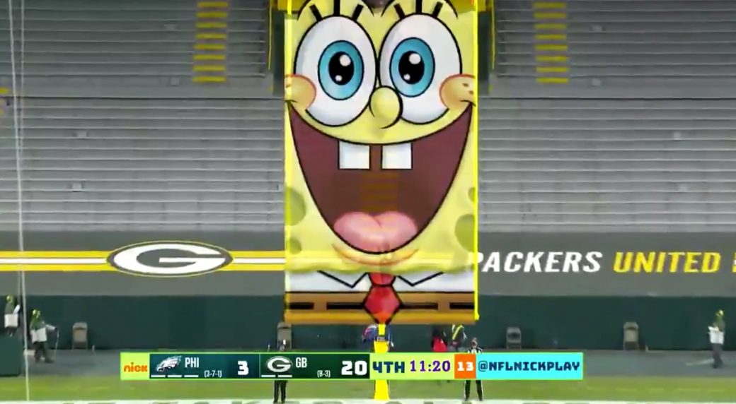 nickelodeon nfl broadcast