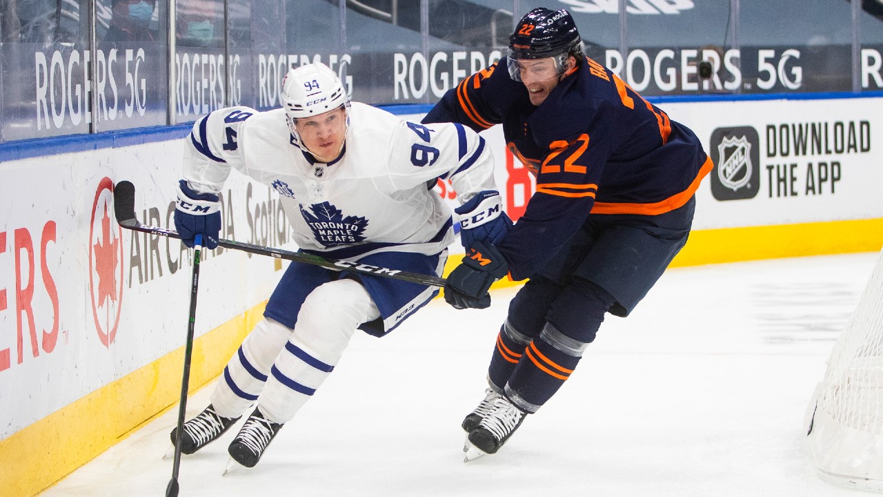 Leafs trade Barabanov to Sharks in exchange for Suomela