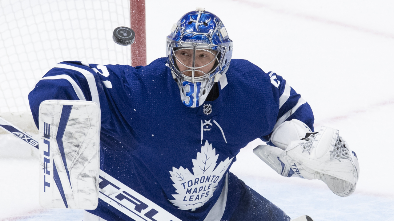 Toronto Maple Leafs goaltender Frederik Andersen. (Frank Gunn/CP)