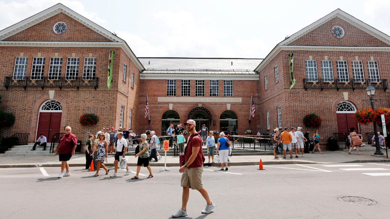 The National Baseball Hall of Fame, in Cooperstown, N.Y. (AP Photo)