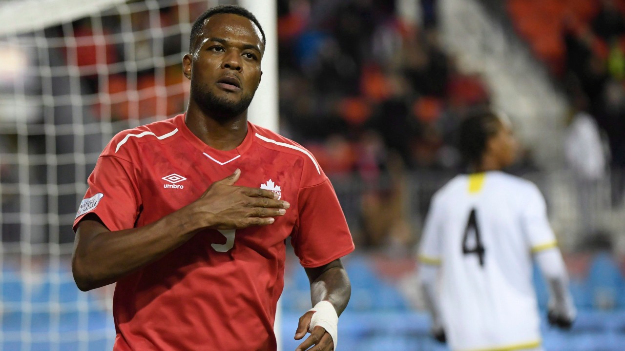 Canada's Cyle Larin. (Nathan Denette/CP)