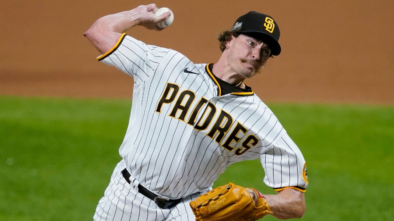 Former San Diego Padres right-hander Garrett Richards is reportedly joining the Boston Red Sox. (Tony Gutierrez/AP)