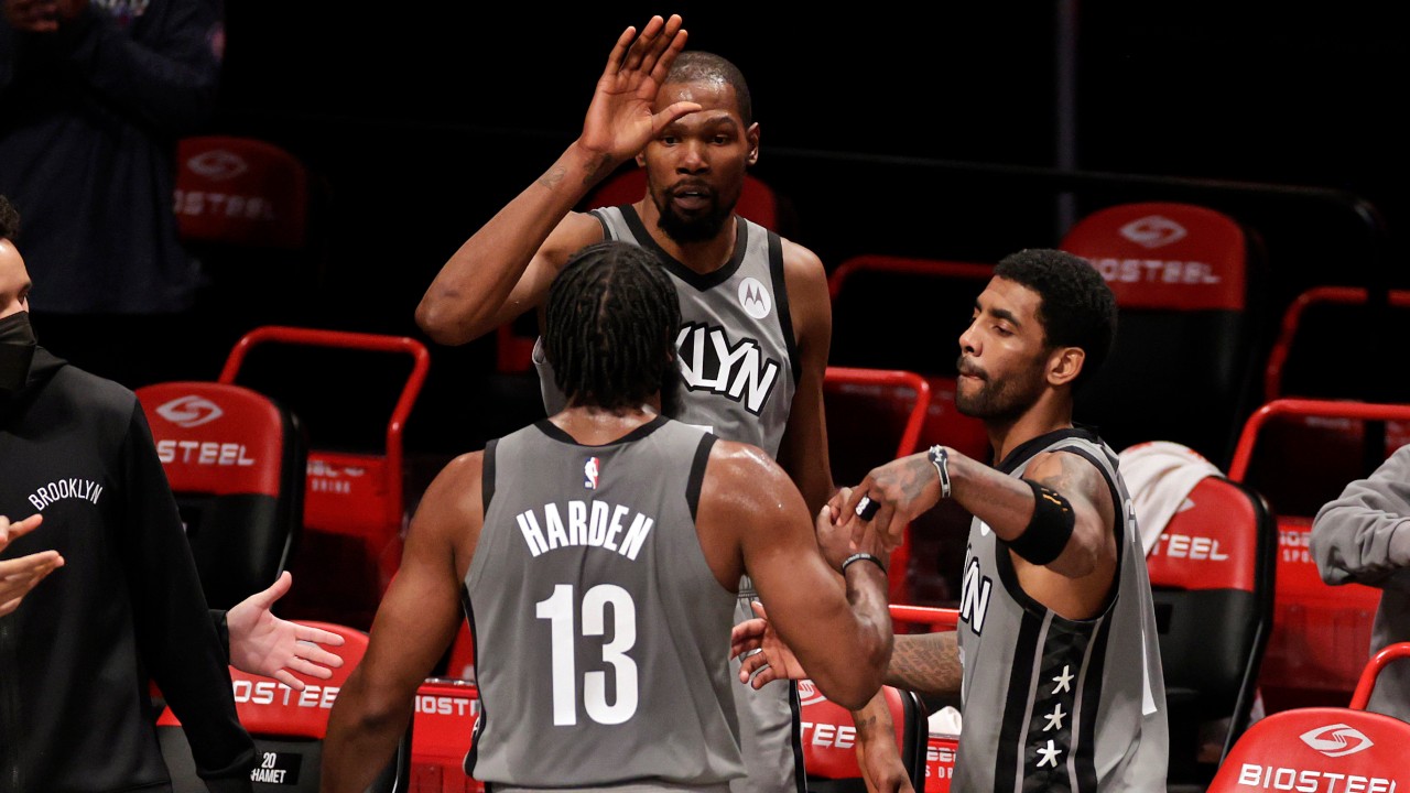 Harden unsurprised Durant and Irving left 'dysfunction' at Brooklyn Nets, Brooklyn  Nets