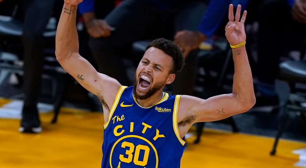 Golden State's Stephen Curry wins NBA three-point contest before 2021 All- Star Game