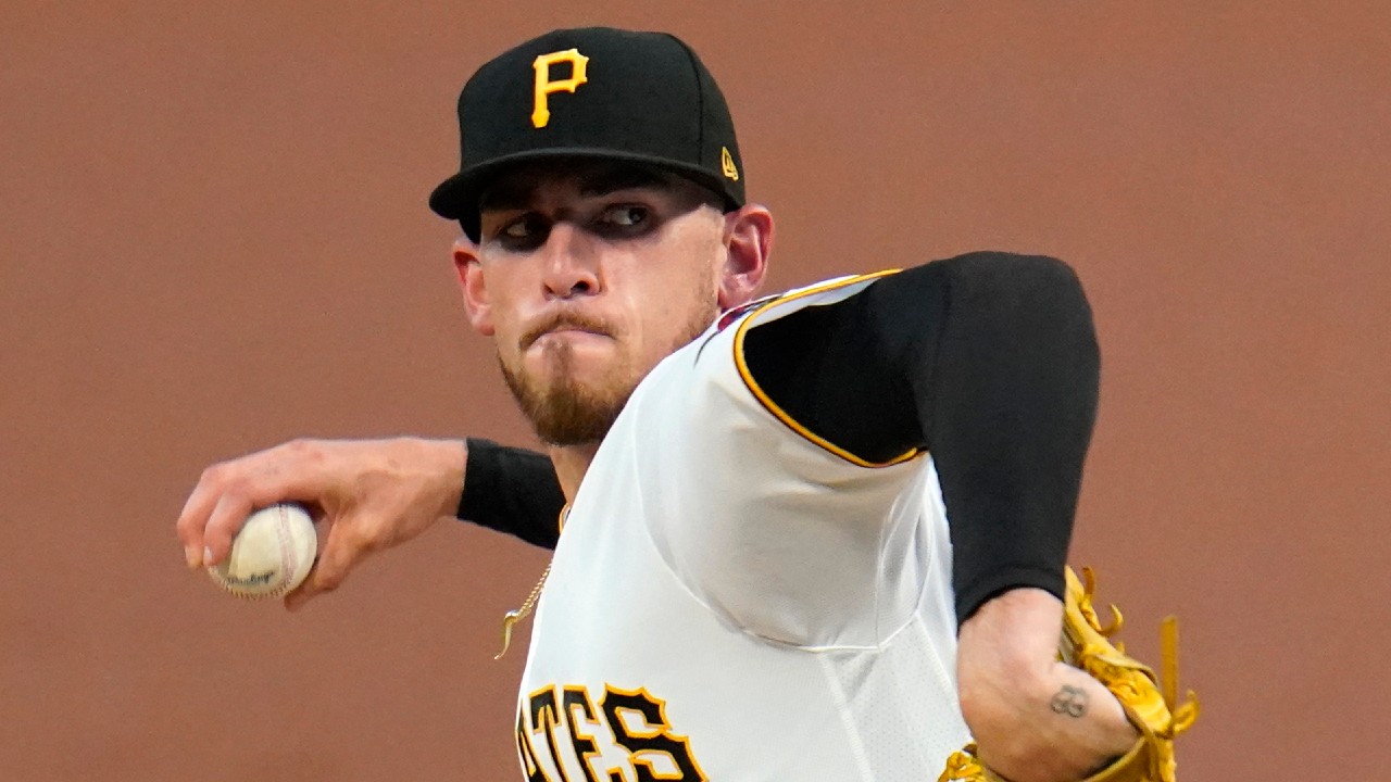 Pittsburgh Pirates starting pitcher Joe Musgrove winds up during the first inning of the team's baseball game against the Chicago White Sox in Pittsburgh, Tuesday, Sept. 8, 2020. (Gene J. Puskar/AP)