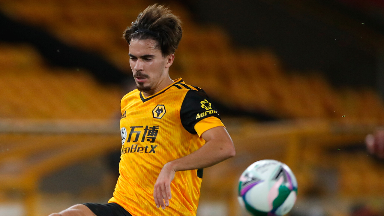 Wolverhampton Wanderers' Vitinha. (Nick Potts/Pool via AP)