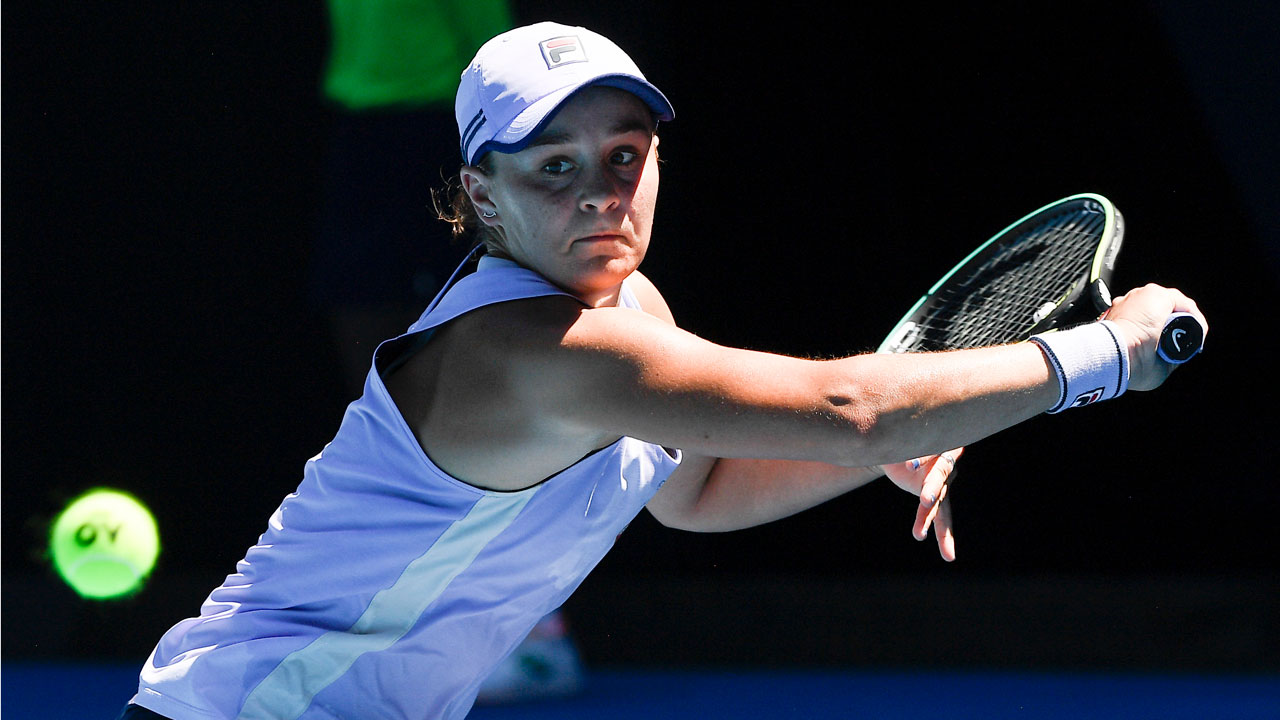 Ash Barty.(Andy Brownbill/AP)