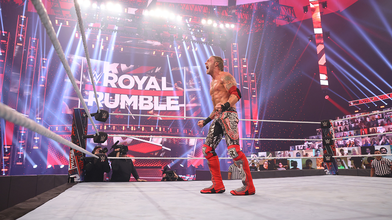 Edge at Royal Rumble (Photo courtesy: WWE)