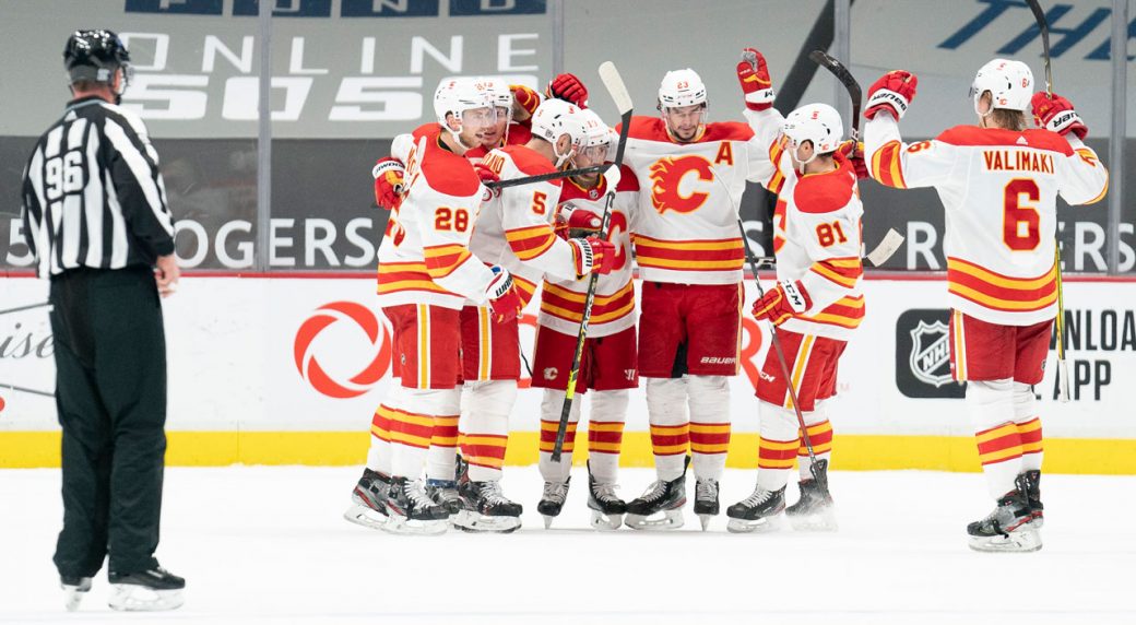 Gaudreau scores OT winner as Flames edge Canucks i