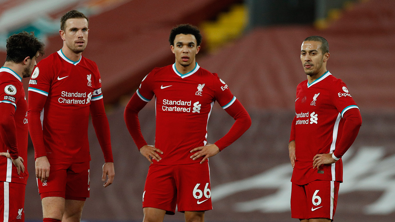 Fulham wins for Liverpool's sixth straight Anfield loss