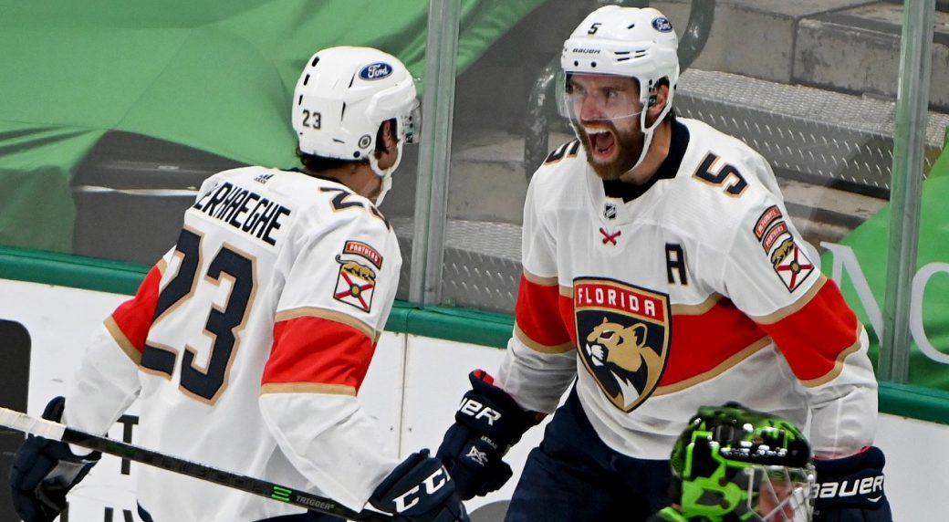 Ekblad scores winner after first OT goal overturne