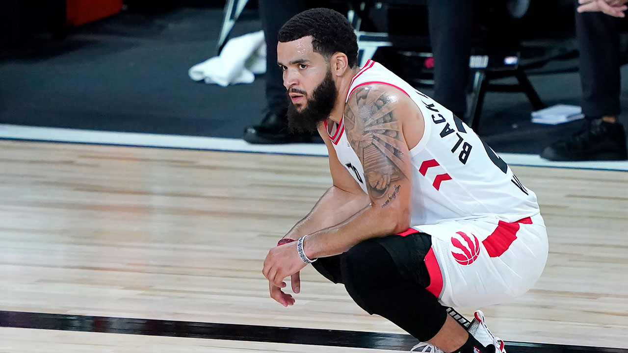 Toronto Raptors point guard Fred VanVleet opened up about his experience with COVID-19, saying he wouldn't "I wouldn’t wish it on anybody." (Ashley Landis/AP)