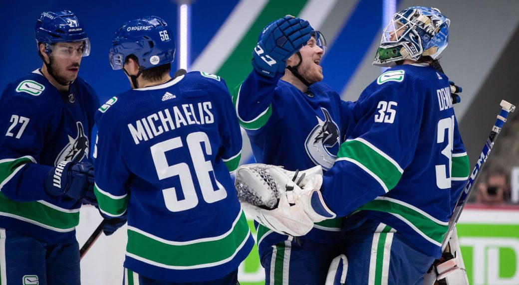 Canucks put on the work boots and get it done against the Oilers