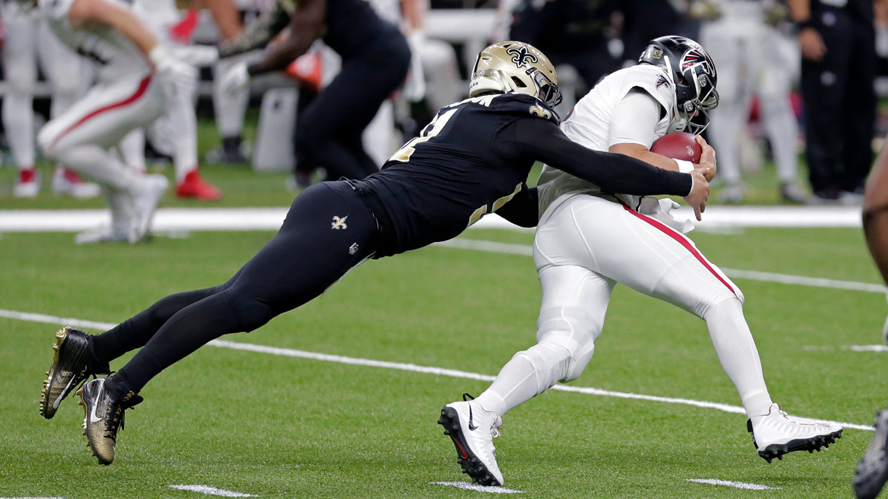 Former New Orleans Saints defensive end Trey Hendrickson has agreed to join the Cincinnati Bengals. (Brett Duke/AP)