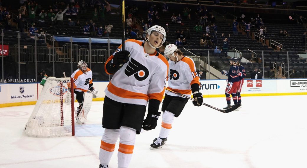 Flyers 'embarrassed to be on that ice' in 9-0 loss to Rangers
