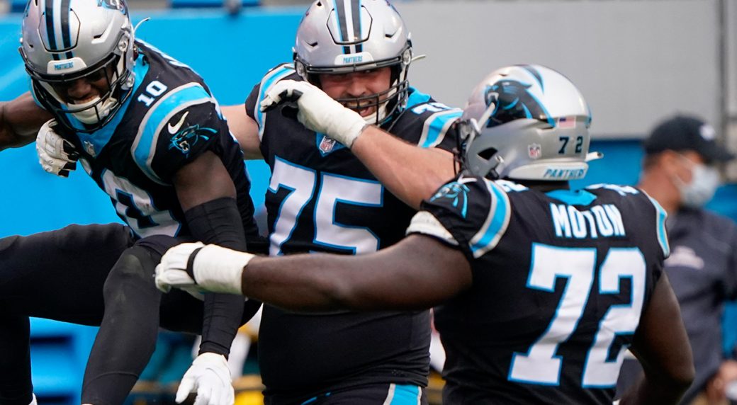Panthers use franchise tag on offensive tackle Taylor Moton