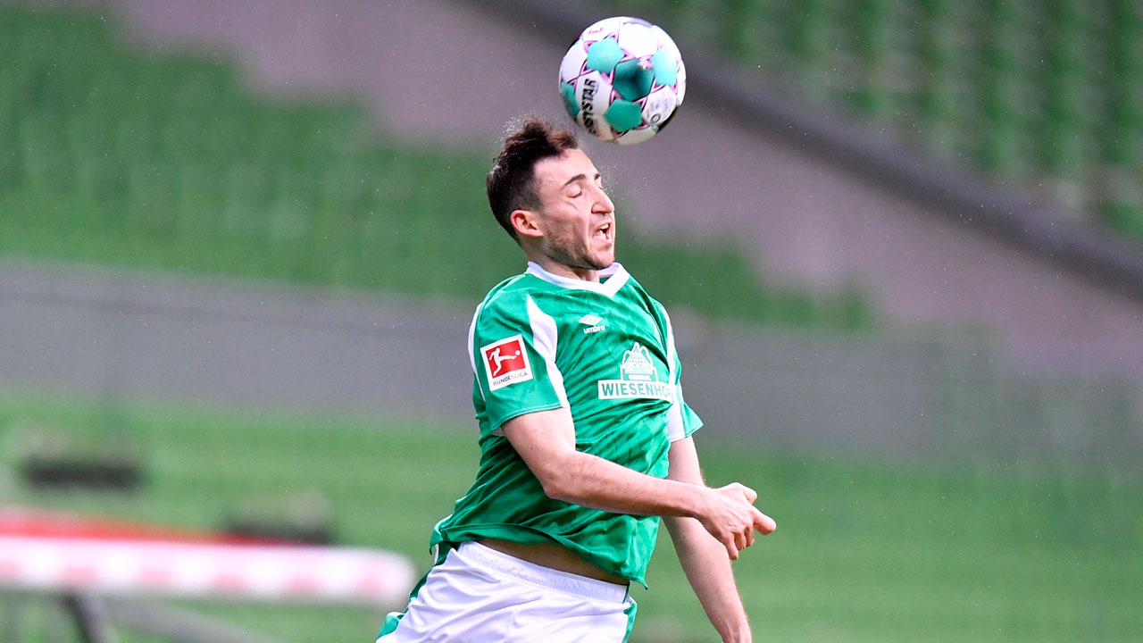 Bremen's Kevin Moehwald. (Martin Meissner/AP)