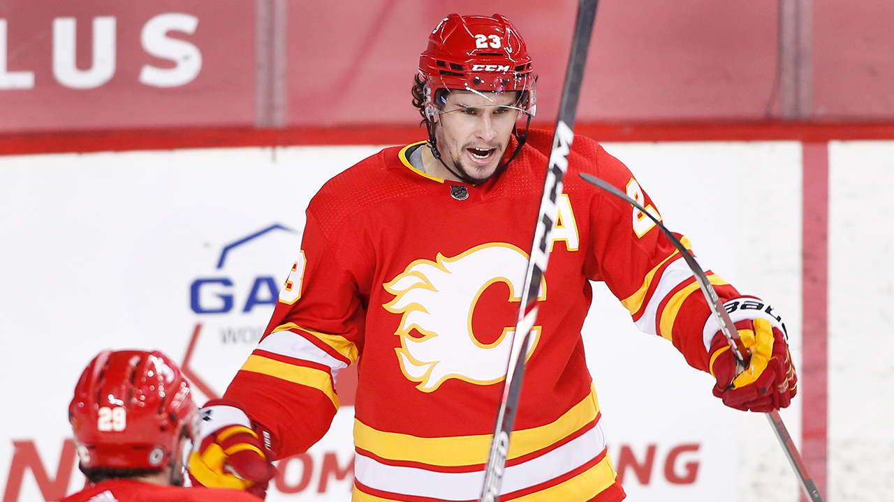 Separated Monahan, Gaudreau offer Flames a glimmer of hope