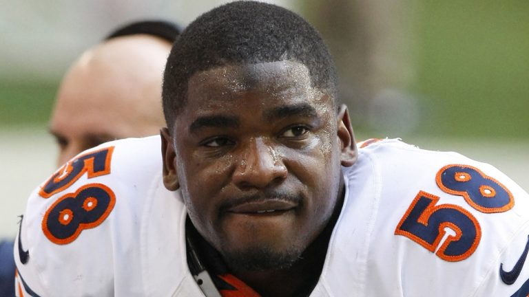 Geno Hayes, a former NFL linebacker who starred at Florida State, has died. He was 33. The Tampa Bay Buccaneers on Tuesday, April 27, 2021, confirmed his death. He had liver disease and had been in hospice care. (Rick Scuteri/AP)