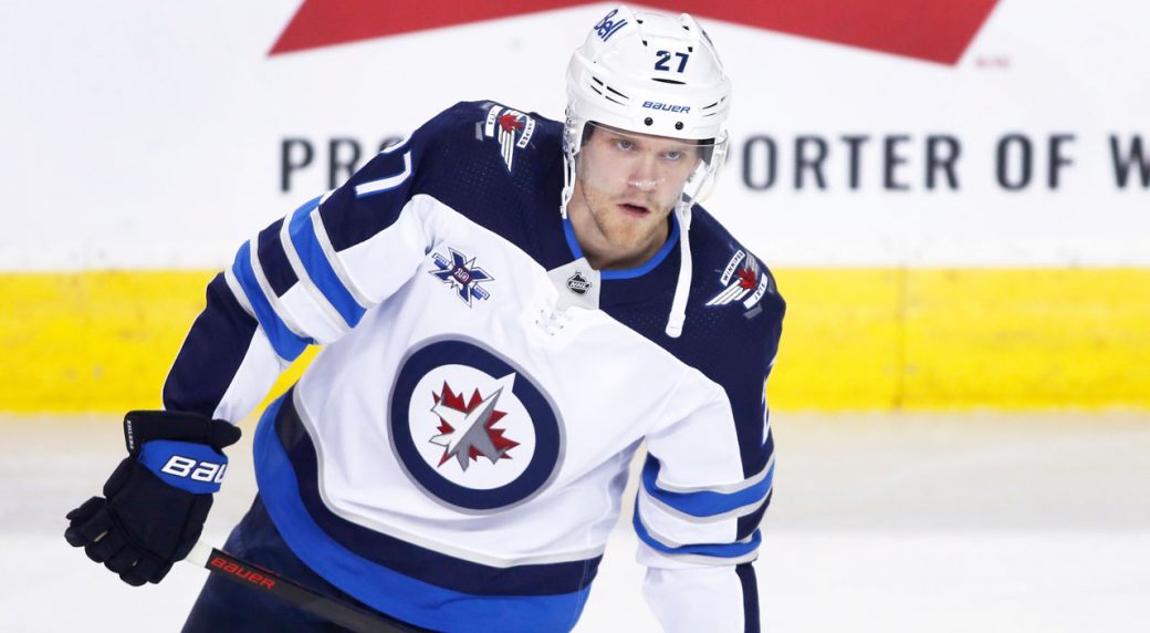 Jets' Nikolaj Ehlers out of lineup for Game 2 vs. Golden Knights